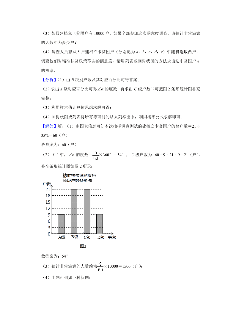 四川省江油市八校2020届九年级下学期开学考试数学试题解析版 (1)