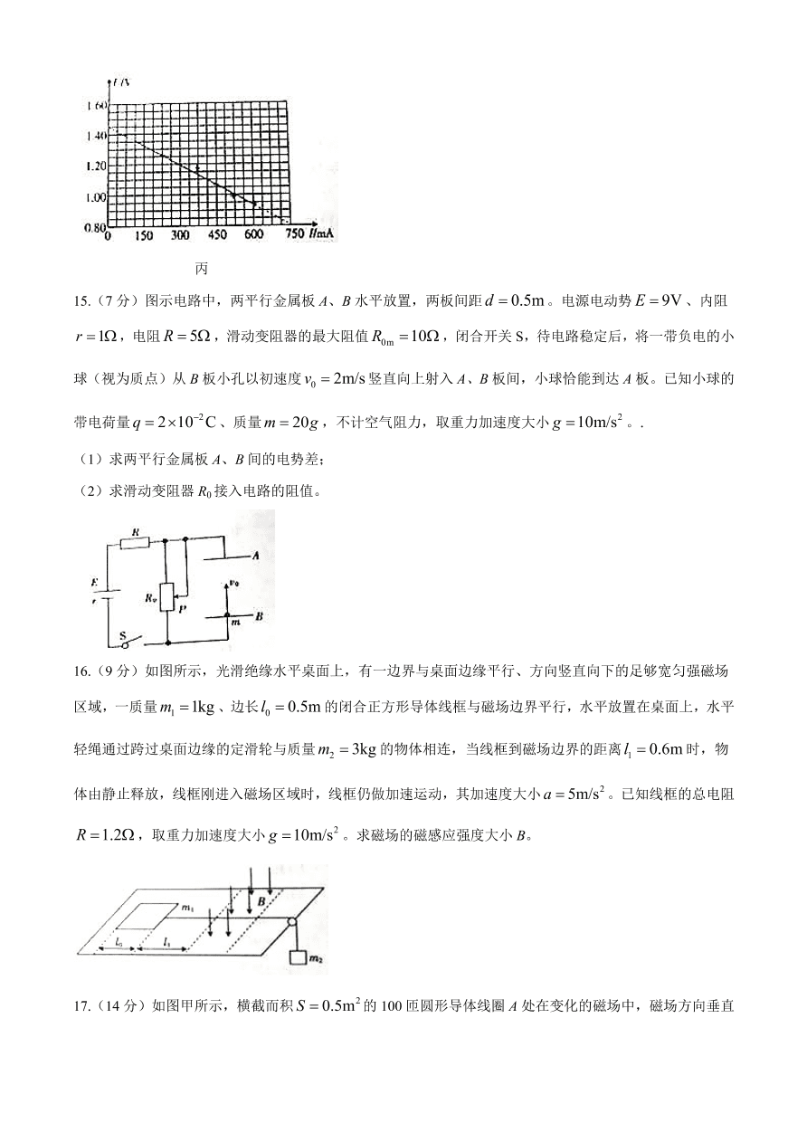 辽宁省葫芦岛市协作校2020-2021高二物理12月联考试题（附答案Word版）