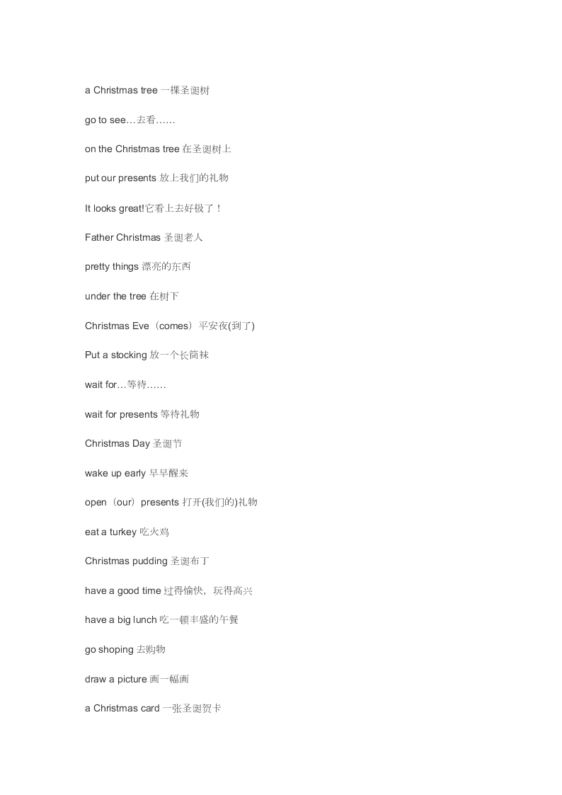 小学五年级英语上册短语与语法知识汇总