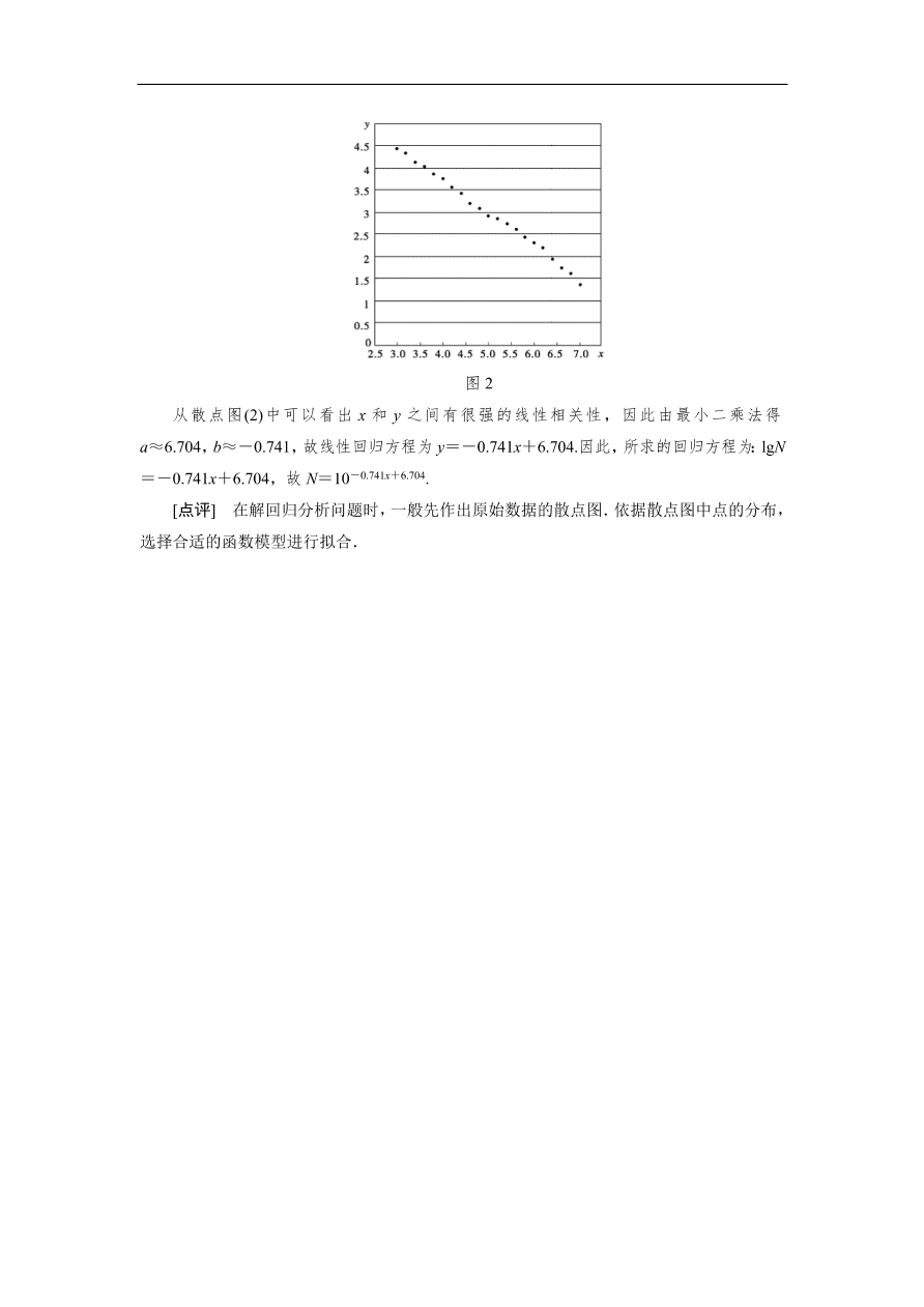 北师大版高三数学选修2-3《3.1回归分析》同步测试卷及答案