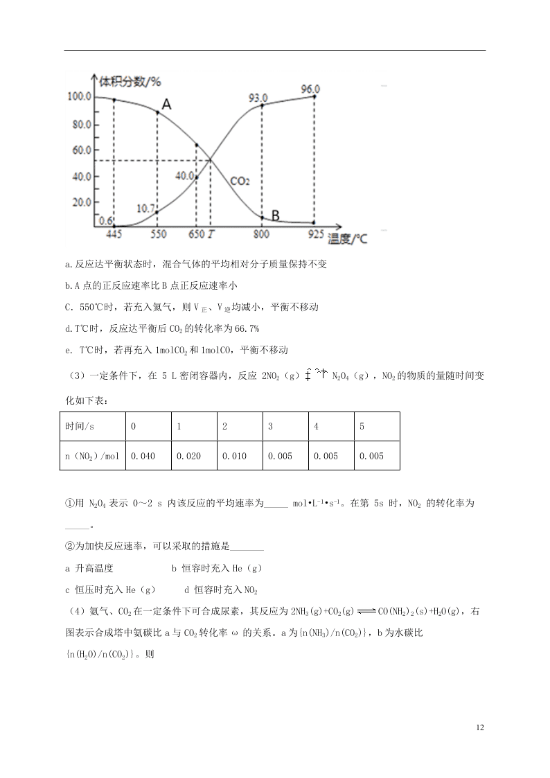 辽宁省实验中学东戴河分校2020-2021学年高二化学10月月考试题