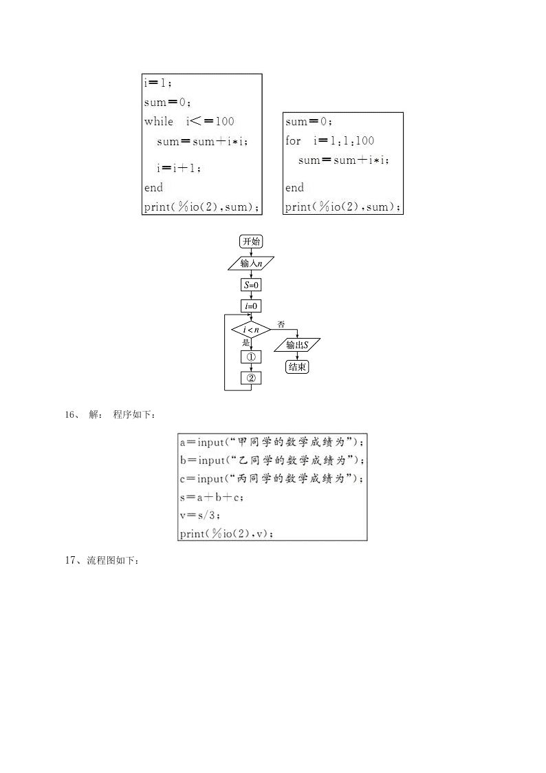 钦州港区高二数学上册（理）11月月考试题及答案