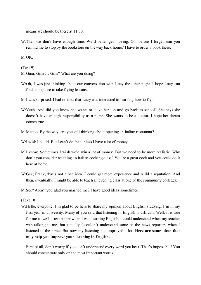 江苏省扬州中学2020-2021高二英语上学期开学检测试题（Word版附答案）