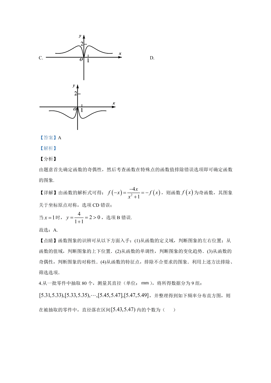 2020年高考真题数学（天津卷） (含解析）