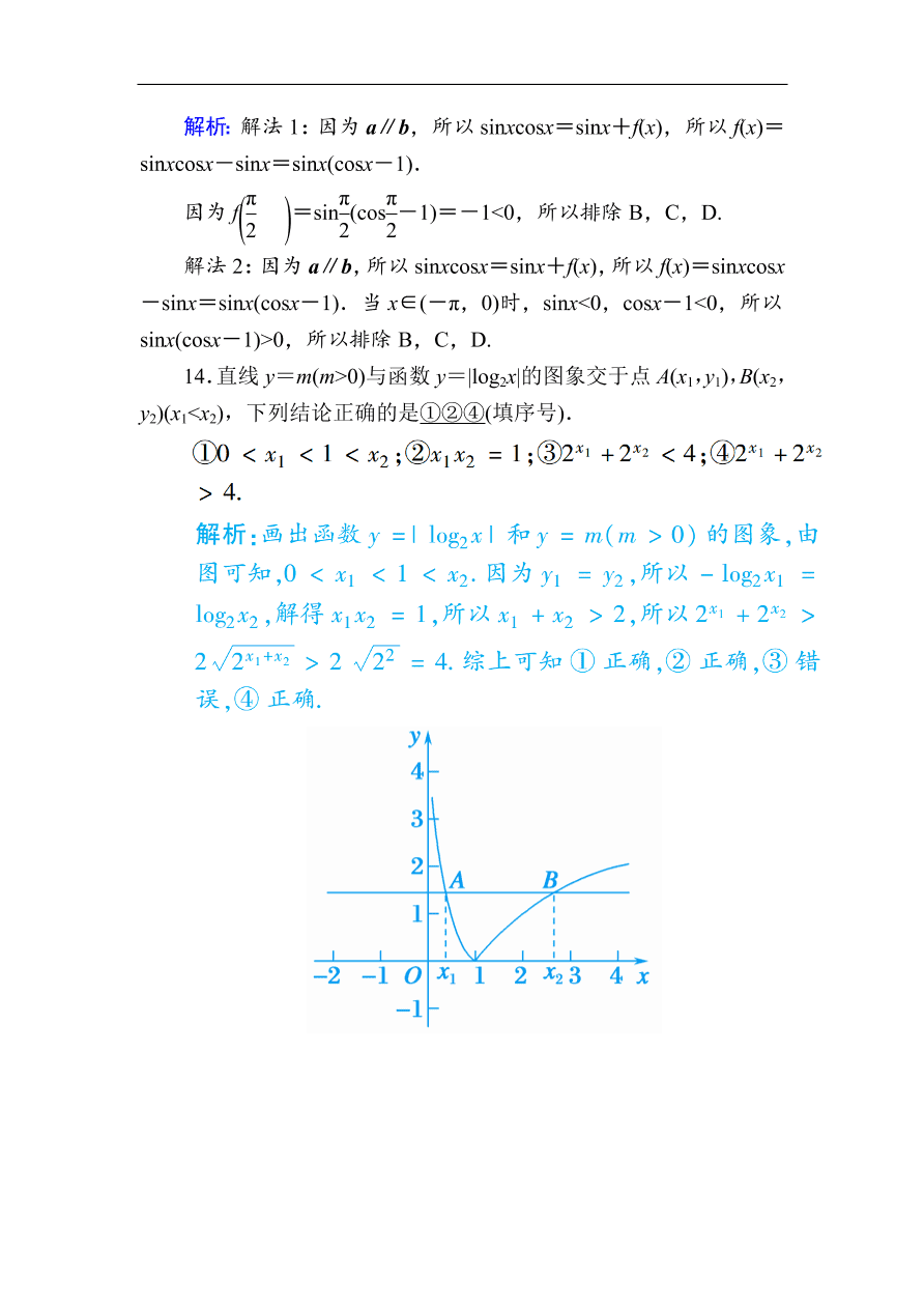 2020版高考数学人教版理科一轮复习课时作业10 函数的图象（含解析）