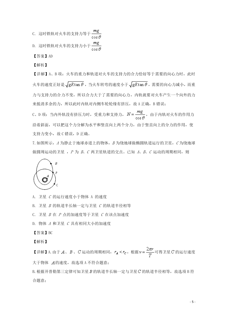 贵州省凯里市第一中学2020高二（上）物理开学考试试题（含解析）