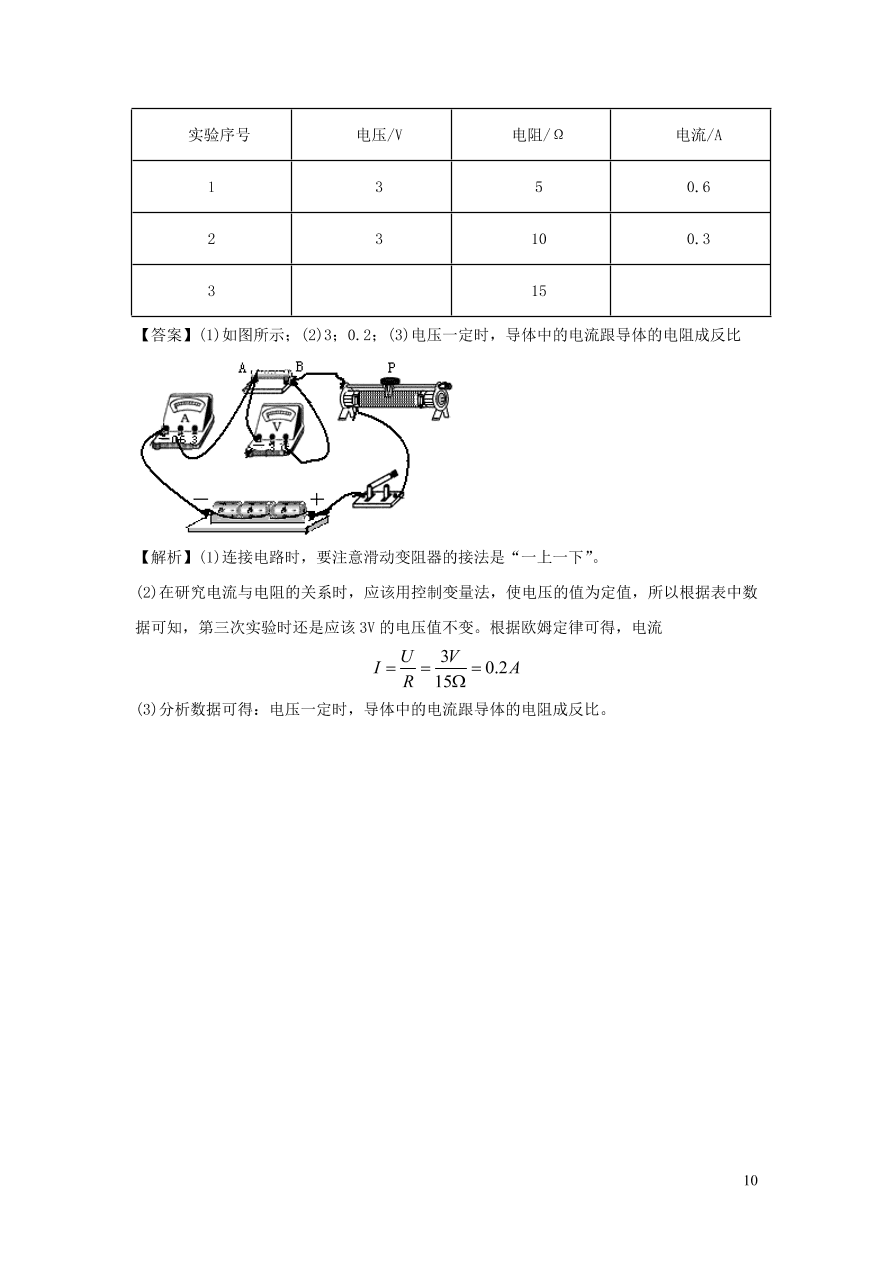 九年级物理上册14.1怎样认识电阻精品练习（附解析粤教沪版）