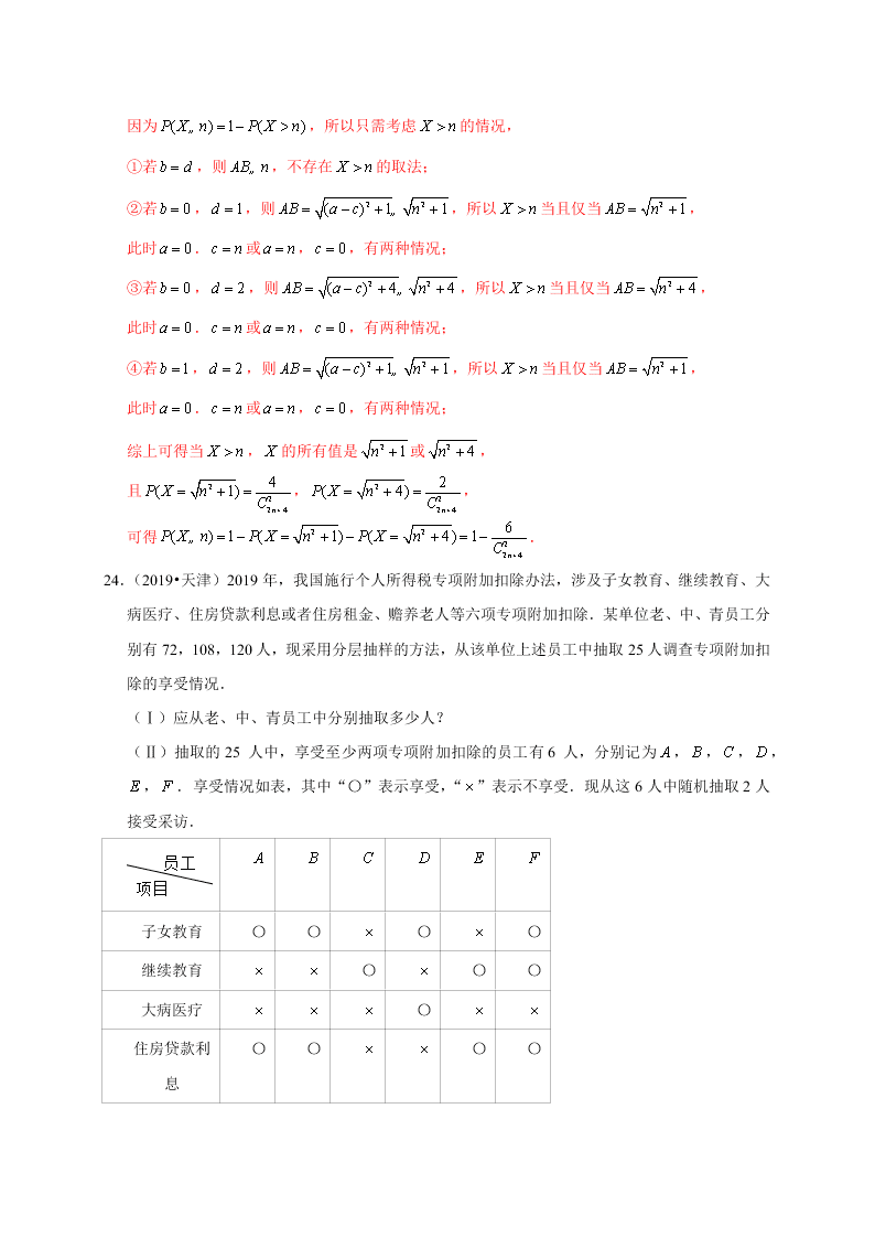 2020-2021学年高考数学（理）考点：随机事件的概率与古典概型