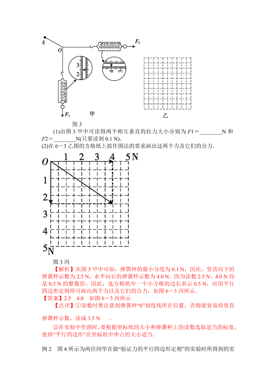 2020-2021年高考物理实验方法：等效法