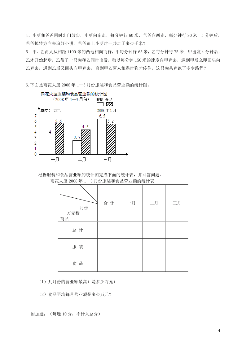 苏教版五年级数学上学期期末测试卷2（附答案）