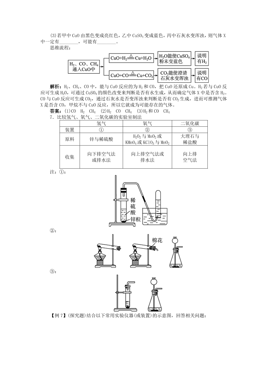  新人教版 九年级化学上册第七单元燃料及其利用课题2燃料的合理利用与开发习题 