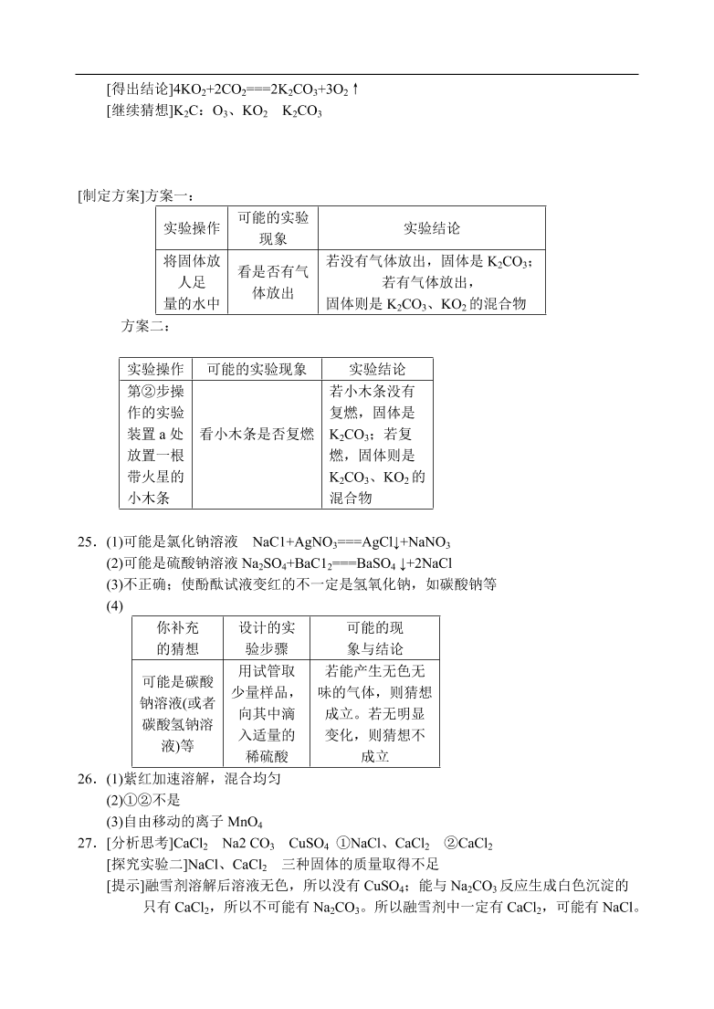 九年级化学专题复习   酸、碱、盐的应用 练习