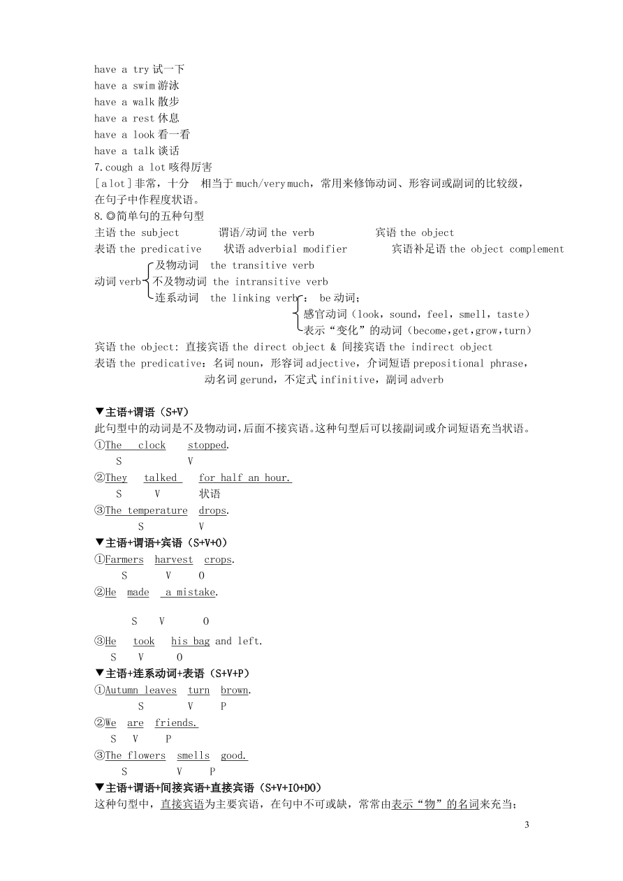 八年级英语上册Unit7 Seasons 重要知识点（牛津版）