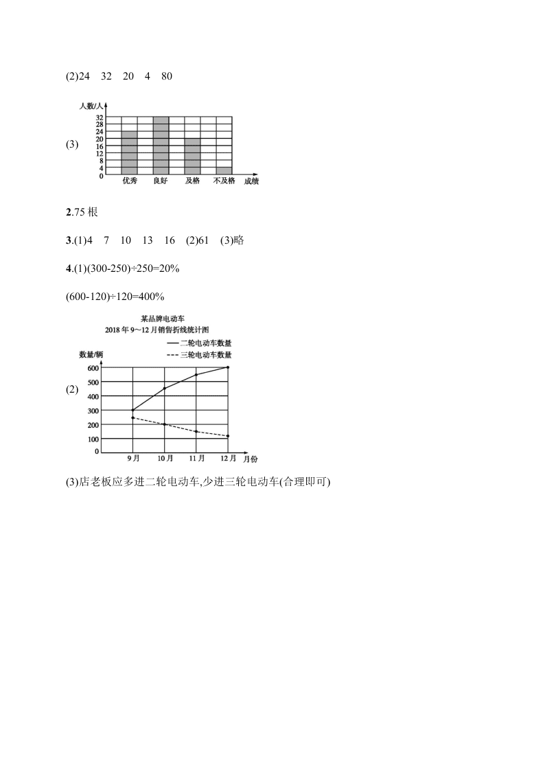 小学六年级上学期数学第七单元测试卷（含答案）