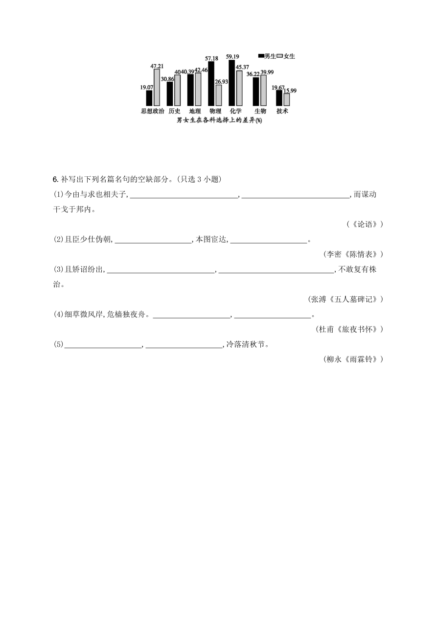 2020版高考语文一轮复习基础增分练3（含解析）