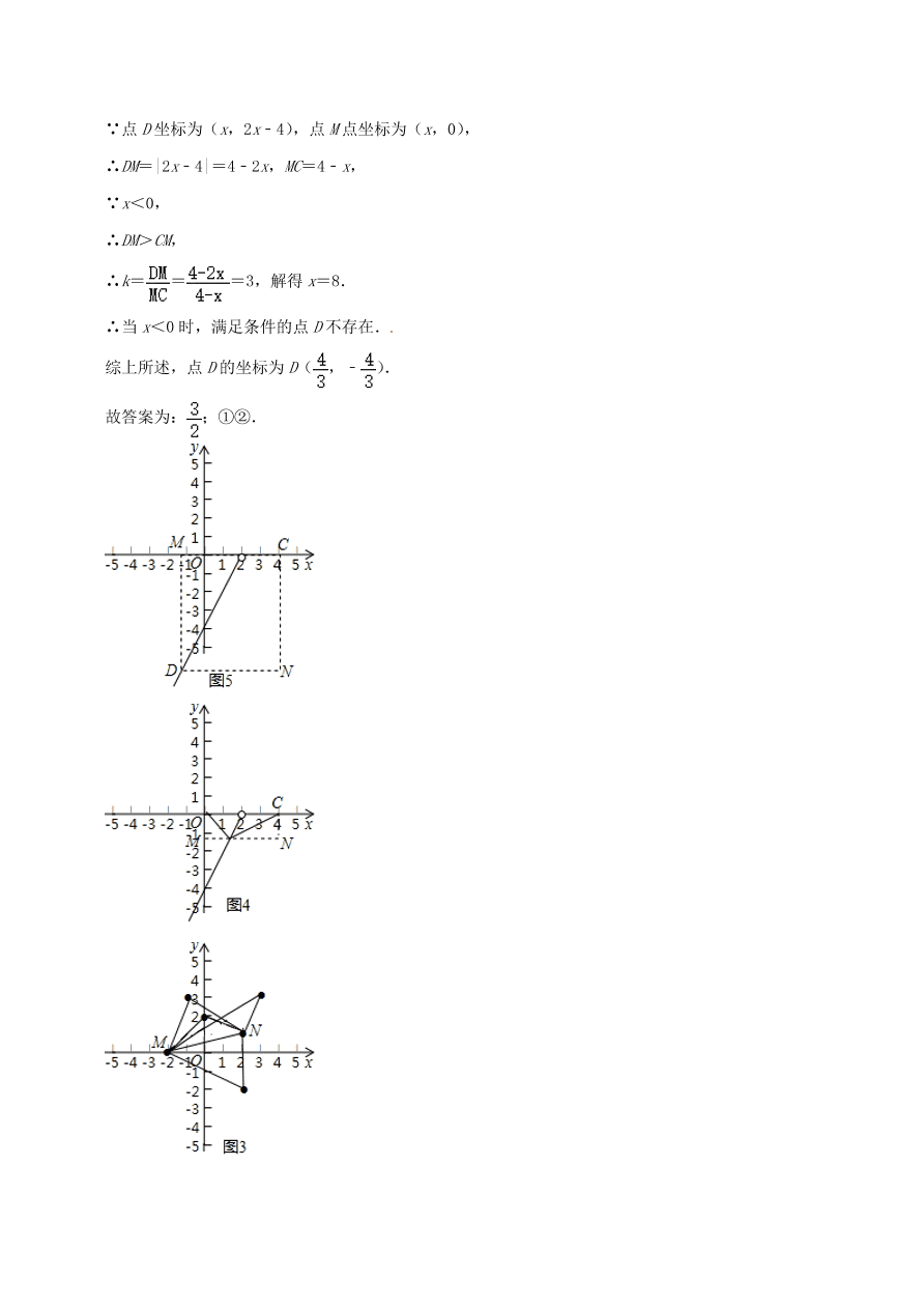 2020-2021八年级数学上册难点突破15一次函数中的三角形综合式问题（北师大版）